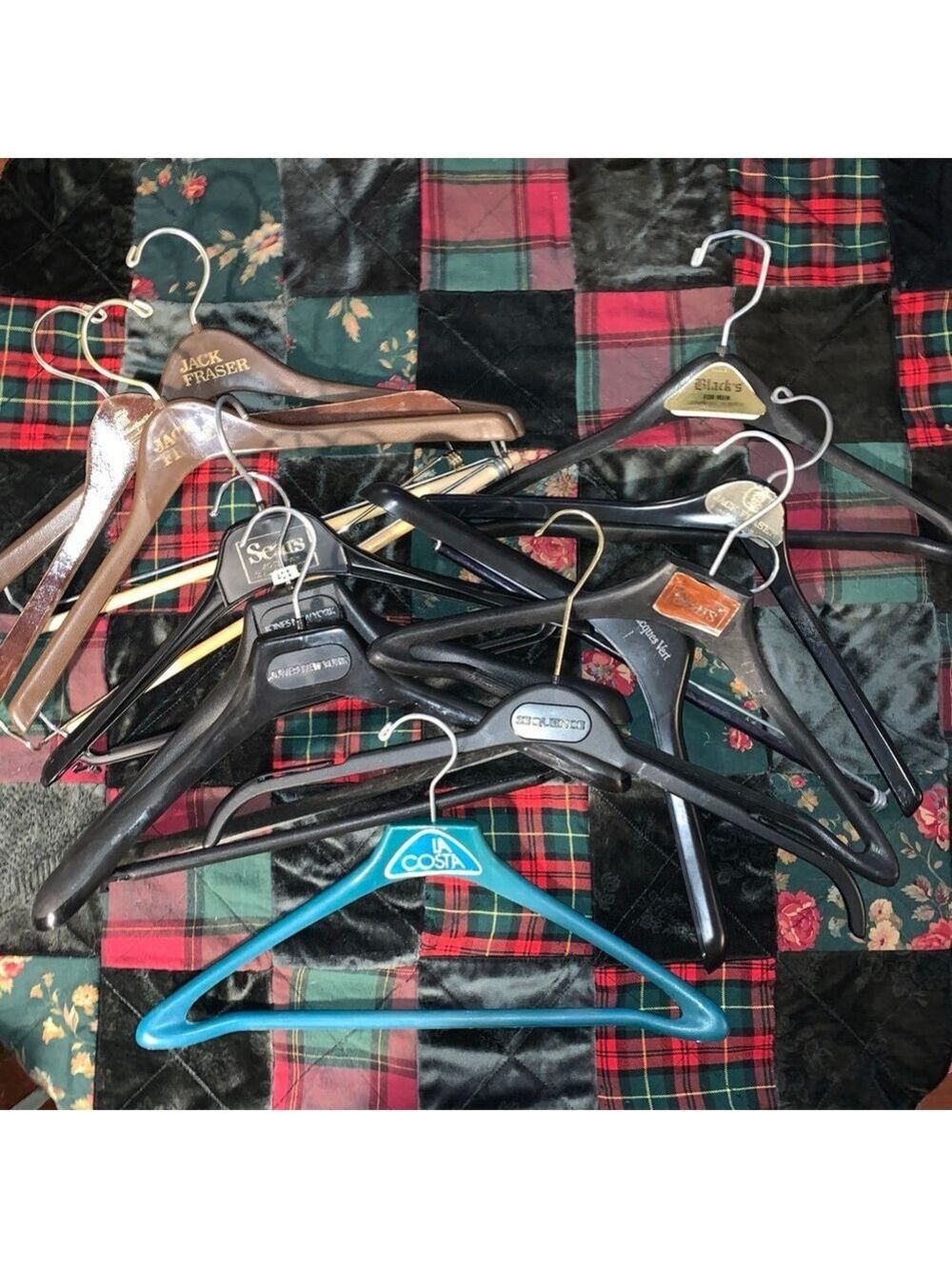 Unisex Unbranded Storage Hangers One Size Black Brown